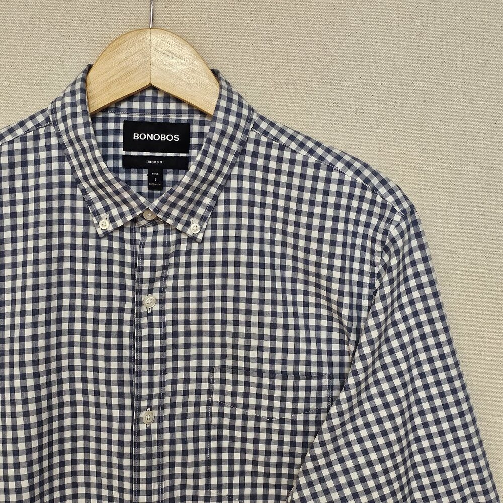 Bonobos Tailored Fit Button Down Long L